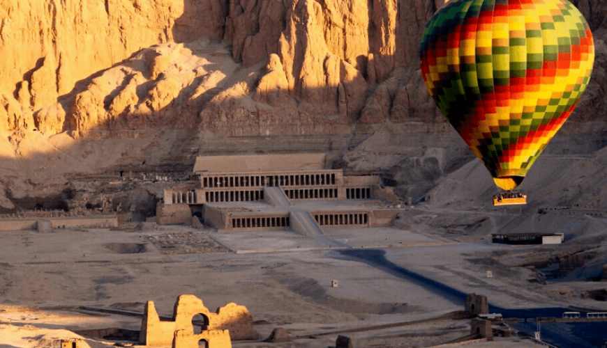 Luxor Tagesausflug inklusive Heißluftballonfahrt ab Hurghada