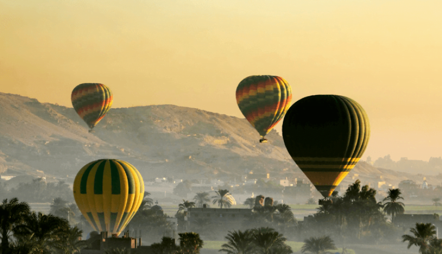 Luxor Tagesausflug inklusive Heißluftballonfahrt El Gouna